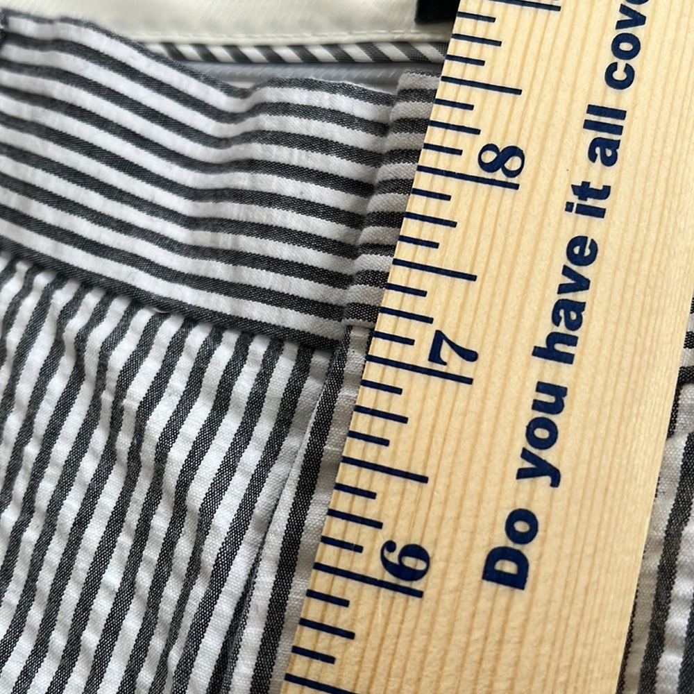 Banana Republic Seersucker Pants Sz 4P - Picture 5 of 10